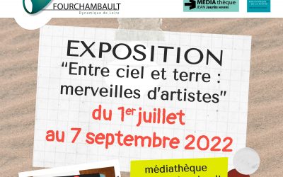 Les livres d’artistes s’exposent à la médiathèque de Fourchambault, du vendredi 1er juillet au mercredi 7 septembre 2022
