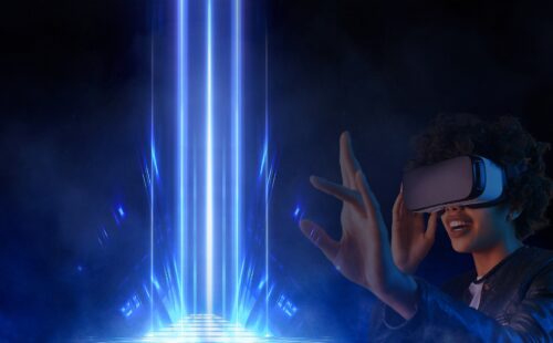 Animation découverte du casque de réalité virtuelle, proposée par Maëvane