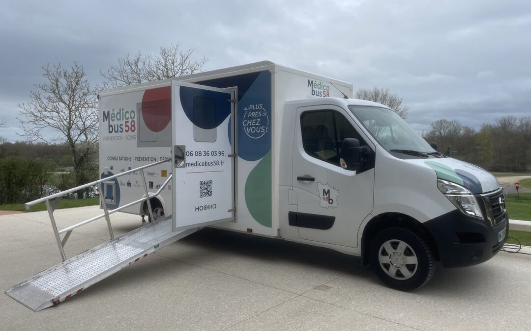 🚑 Découvrez le Médicobus à Fourchambault… un service en plus pour les habitants !