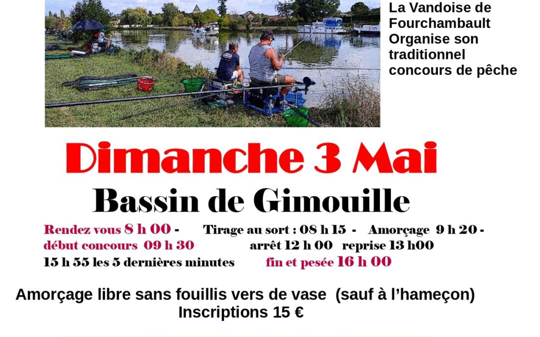 Concours de pêche de la Vandoise