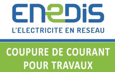 Coupure de courant – Information Enedis